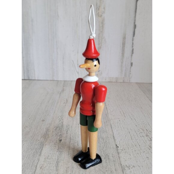 Pinocchio adjustable ornament toy jointed doll figure - Picture 2 of 7